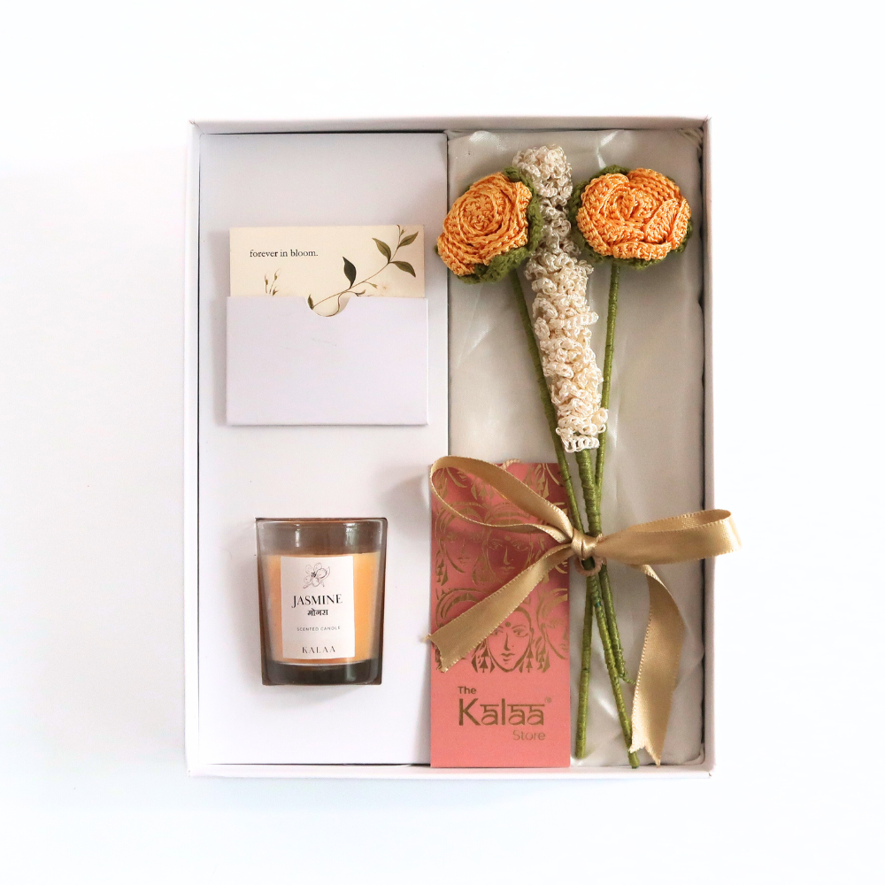 Handcrafted Crochet Jasmine Giftset