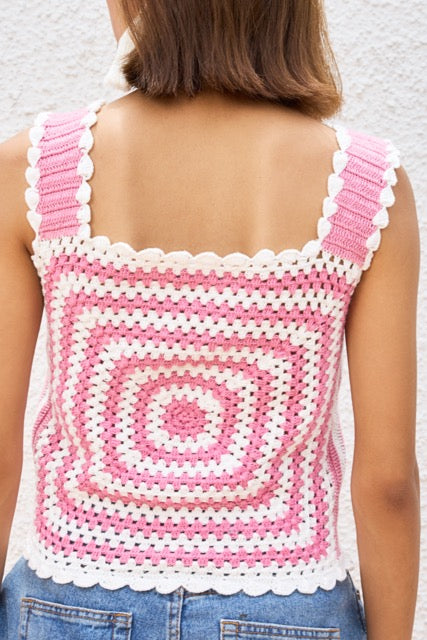 Crochet Candy Tee