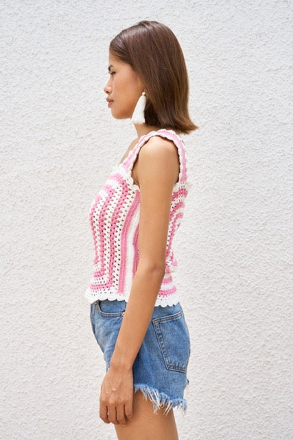 Crochet Candy Tee
