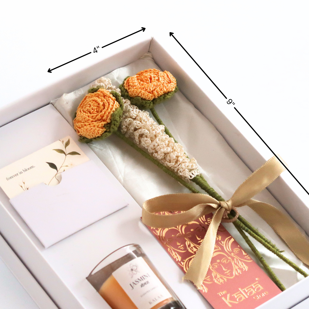 Handcrafted Crochet Jasmine Giftset
