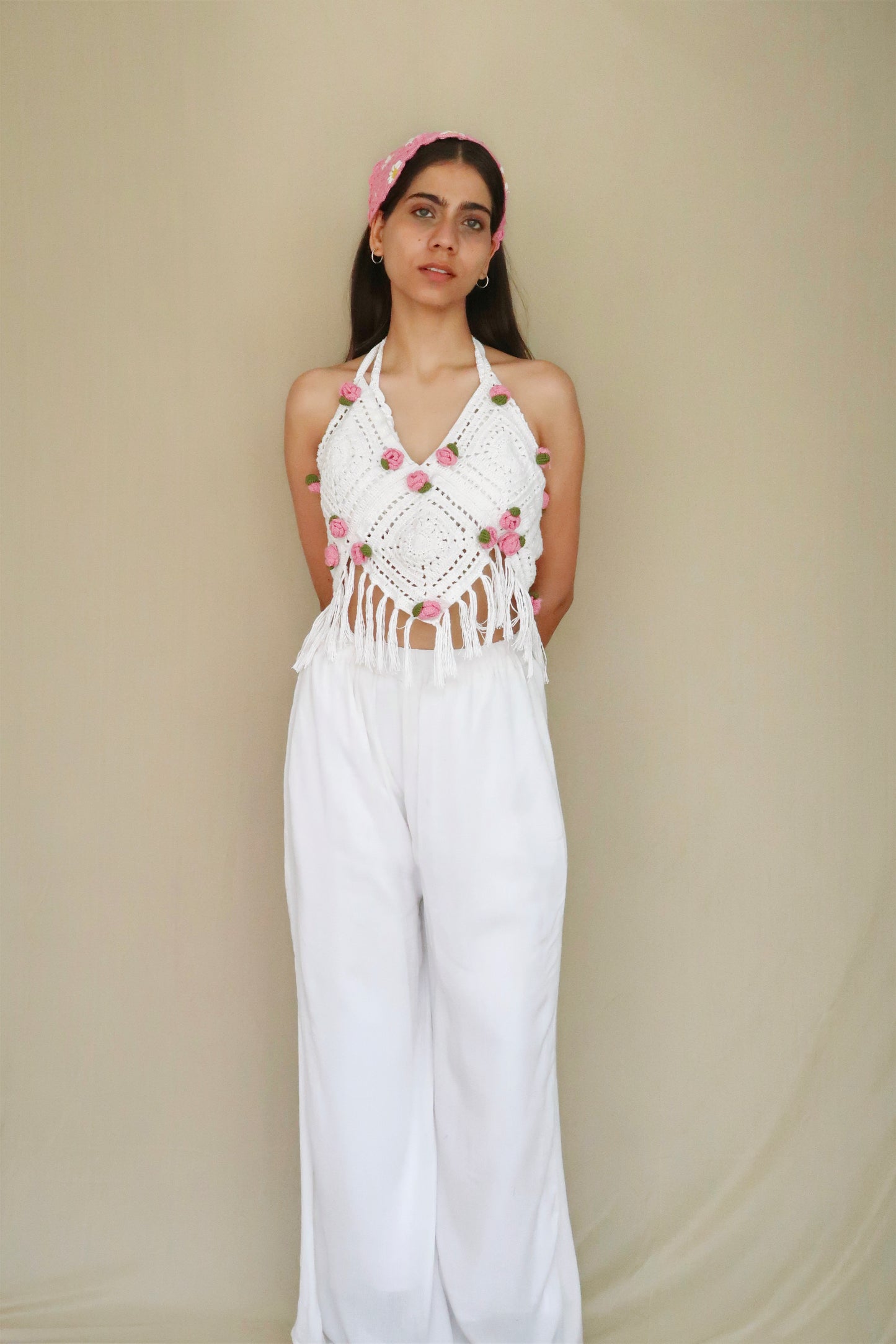 Meadow Scarf Top
