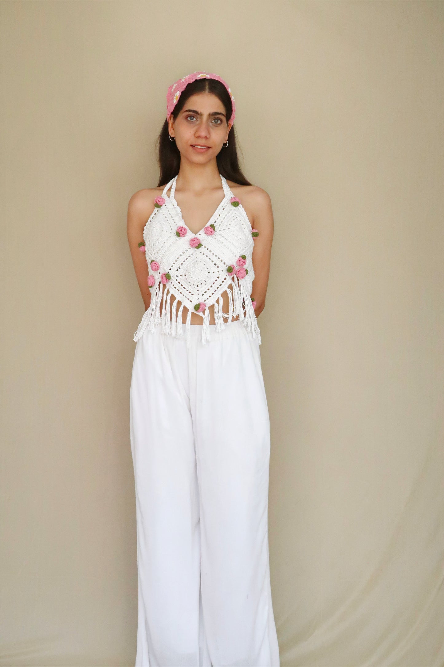 Meadow Scarf Top
