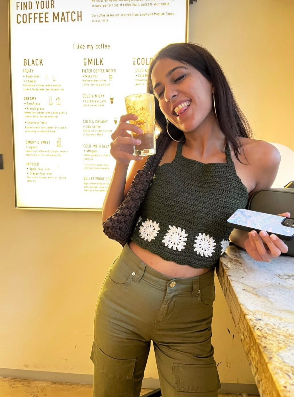 Crochet Floral Bonita Tank
