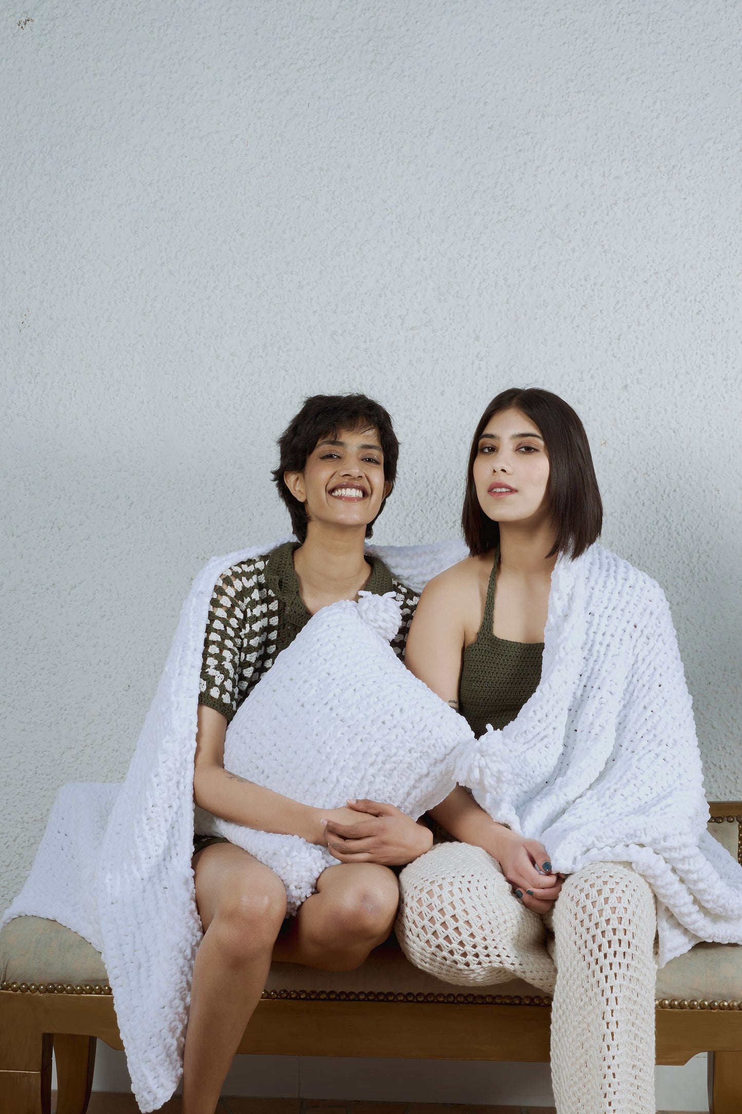 Chunky Knit Cushion