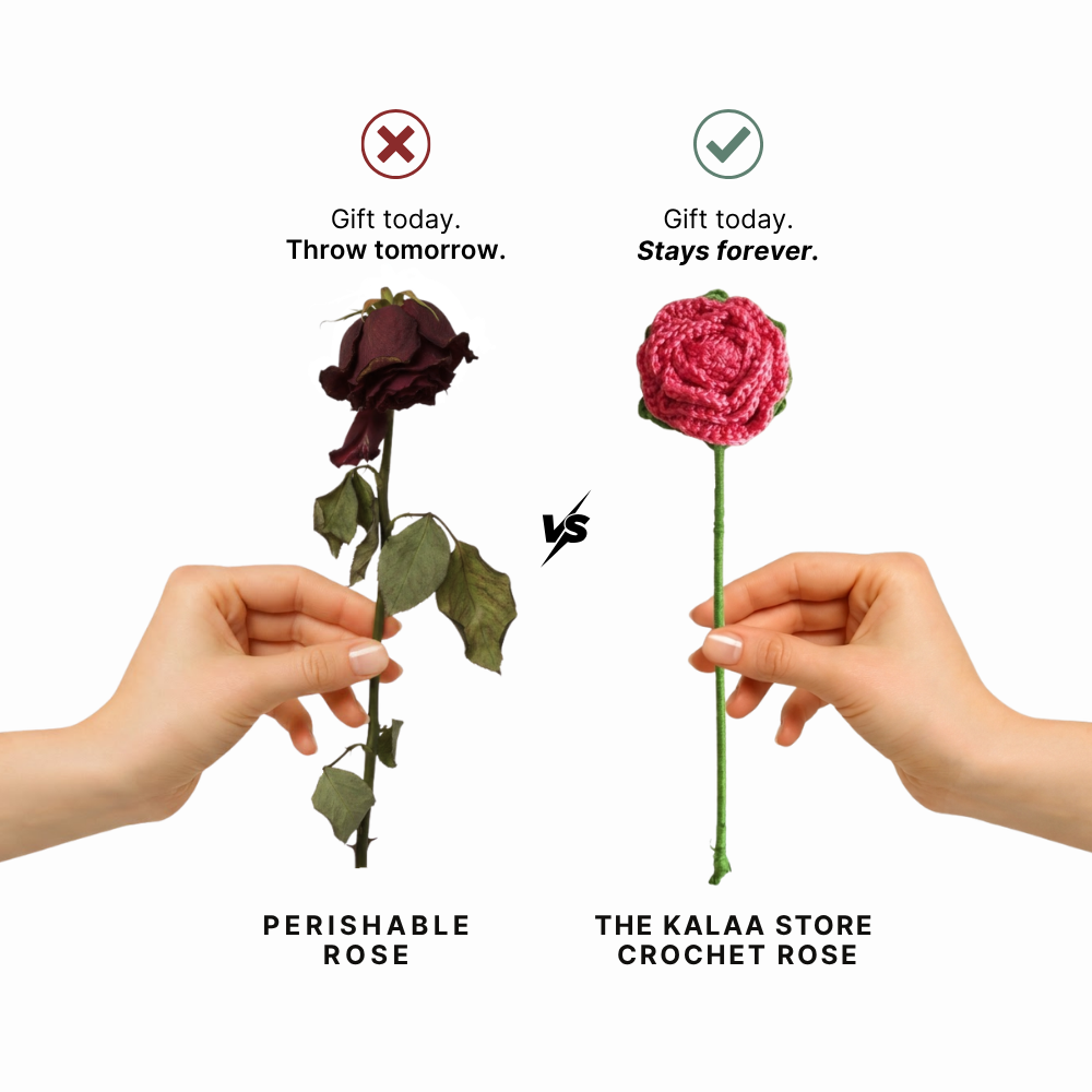 Crochet Flower Bouquet vs Fresh Flower Bouquet: Which One Should You Actually Buy?