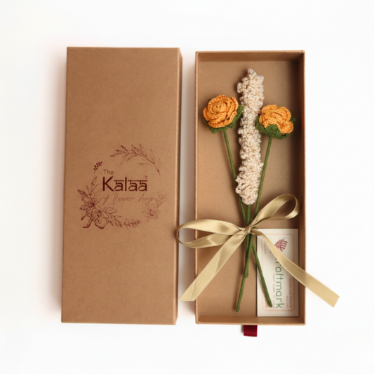 Handcrafted Crochet Jasmine Gift Box