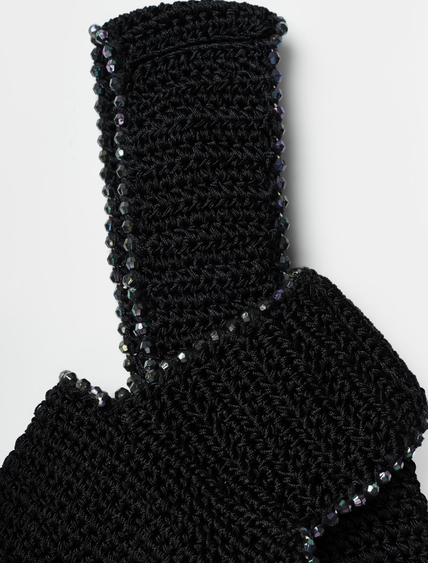 Japanese Knot Bag, Beaded
