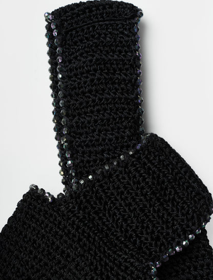 Japanese Knot Bag, Beaded