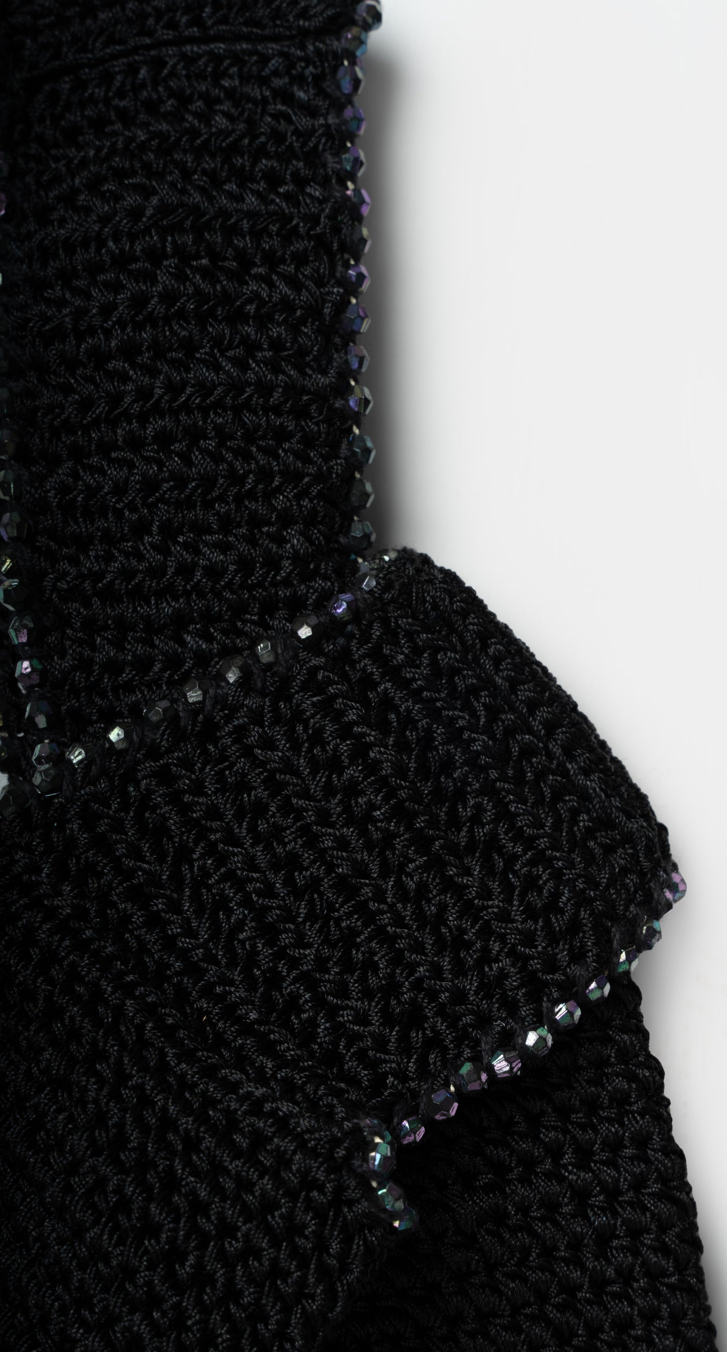 Japanese Knot Bag, Beaded