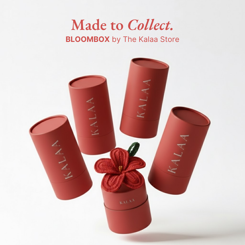 Lily Crochet Flower with Bloom Box