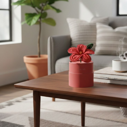 Lily Crochet Flower with Bloom Box