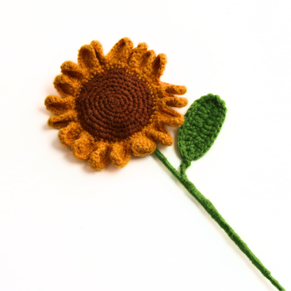 Sunflower Gift Box Handcrafted Crochet