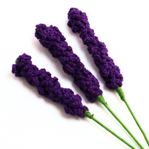 Lavender Flowers Set of 3 Gift Box