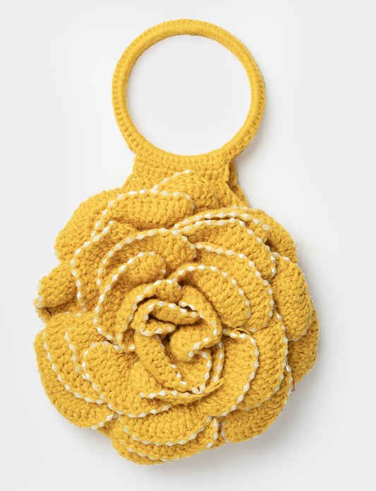 The Yellow Rose Beaded Potli