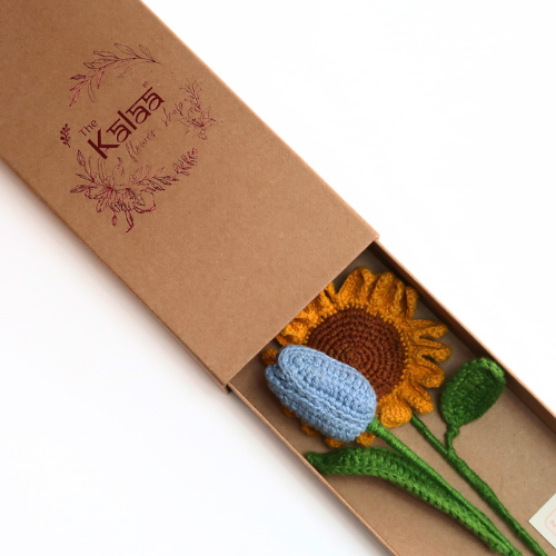Summer Bloom Gift Box- Crochet Flowers