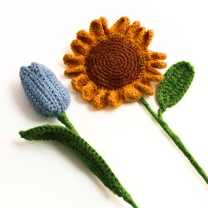 Summer Bloom Gift Box- Crochet Flowers