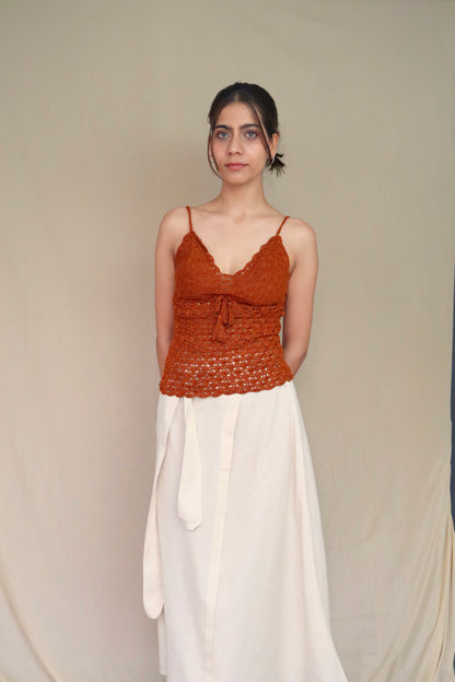 Crochet Corset Style Blouse