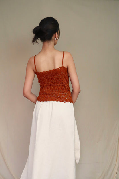 Crochet Corset Style Blouse
