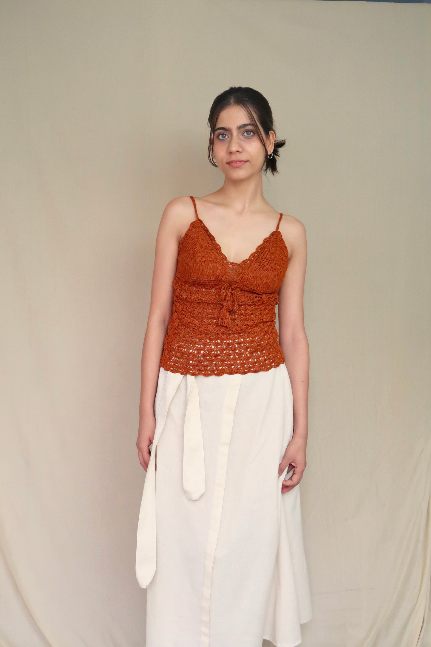 Crochet Corset Style Blouse