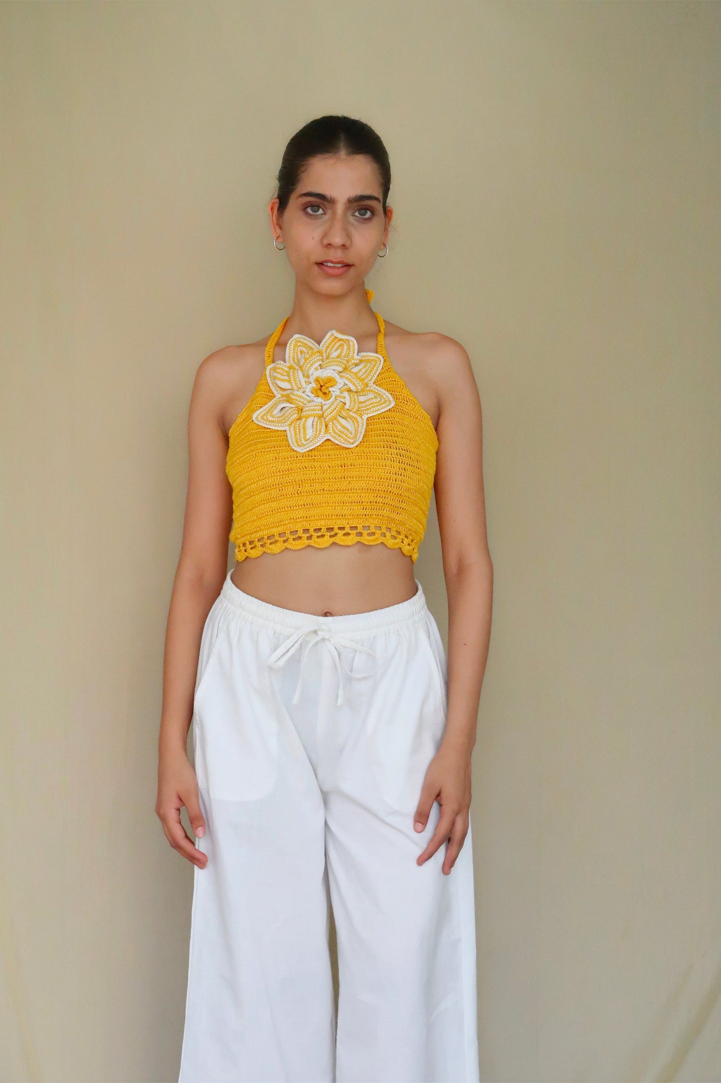 Hibiscus Halter Top