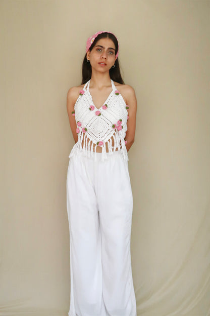 Meadow Scarf Top