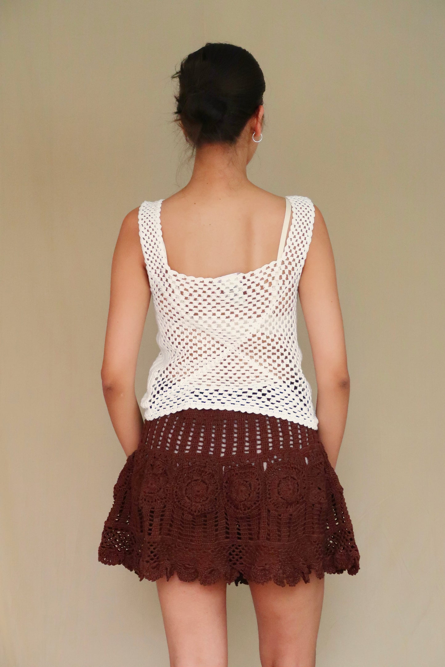 Crochet Flounce Skirt