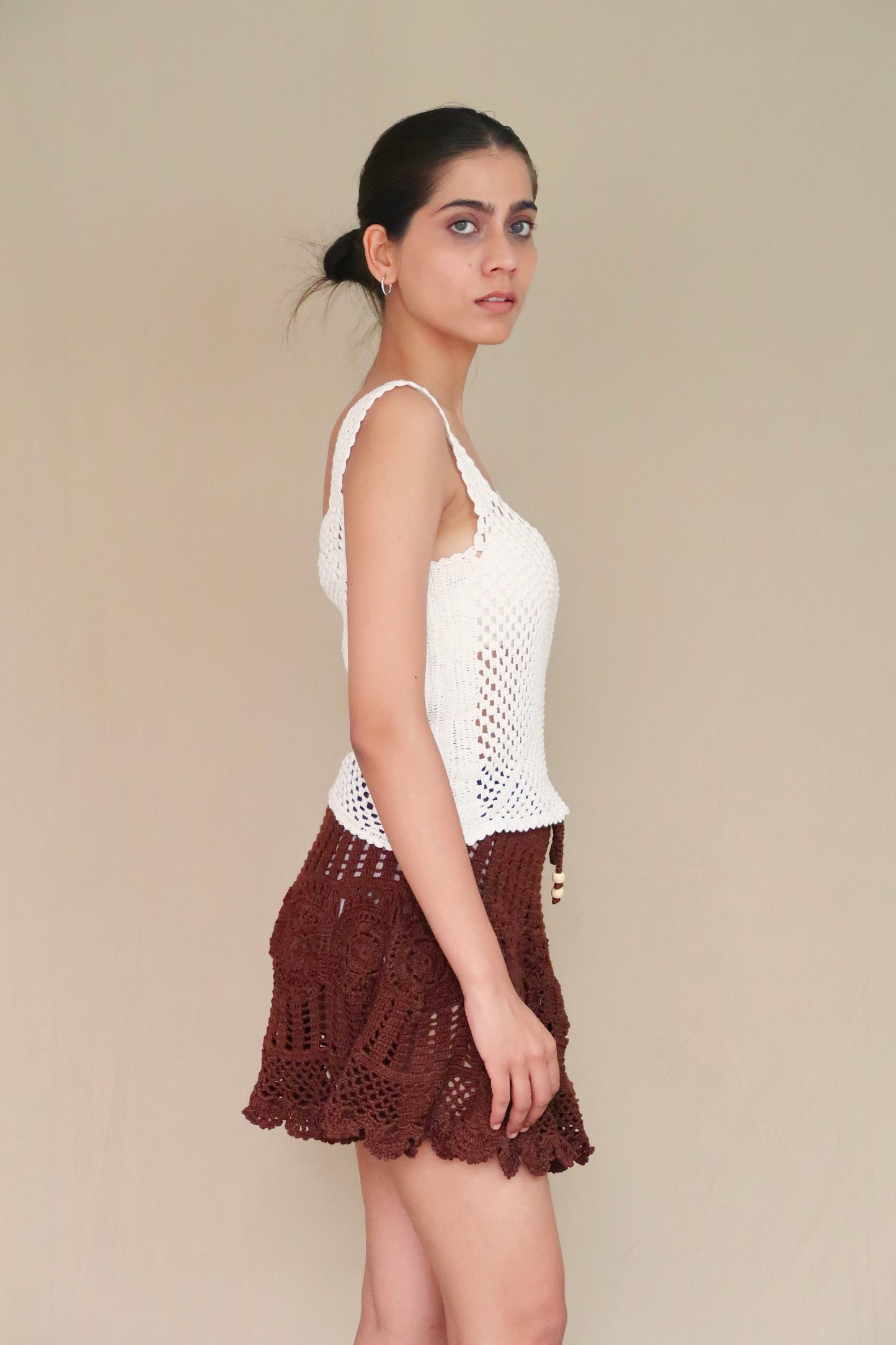 Crochet Flounce Skirt