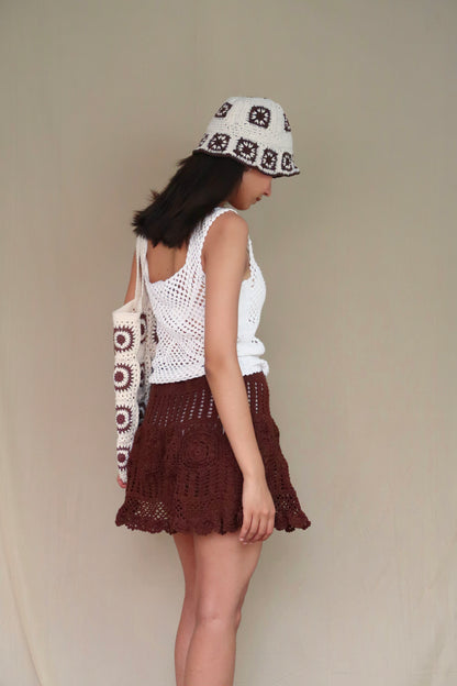 Crochet Flounce Skirt