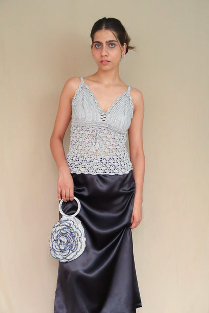 Crochet Vintage Glam Blouse