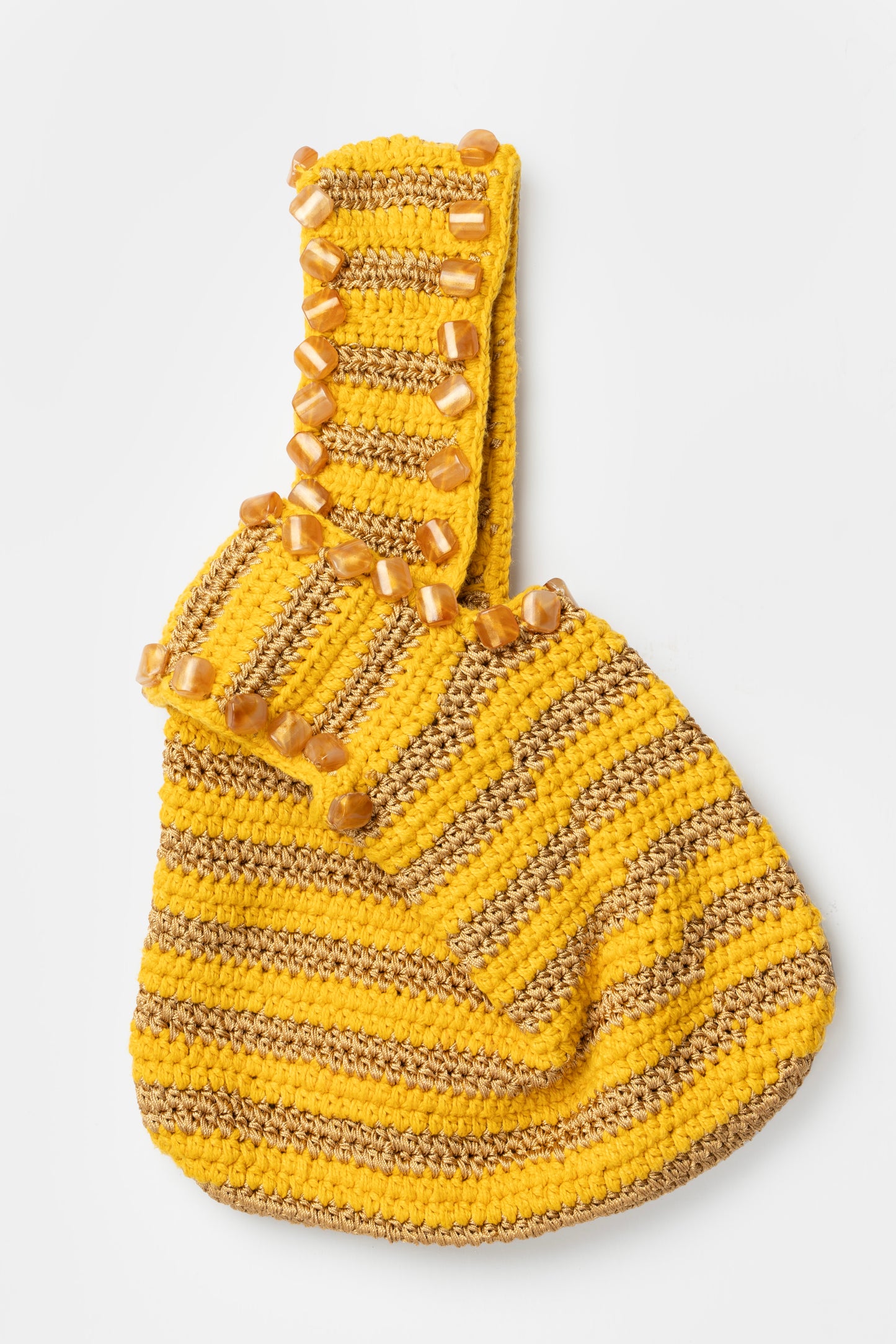 Japanese Knot Bag, Beaded