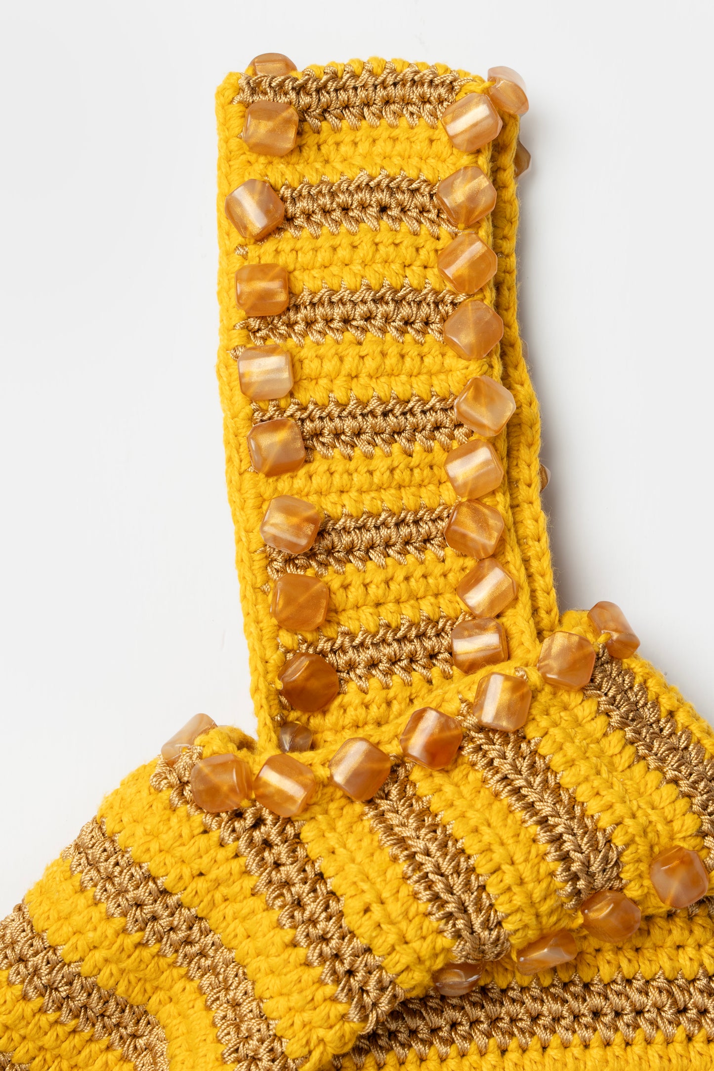 Japanese Knot Bag, Beaded