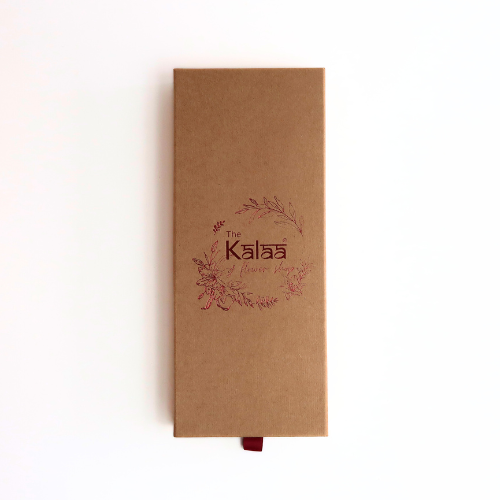 Handcrafted Crochet Flower- Single Red Rose Gift Box