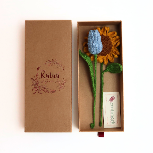 Summer Bloom Gift Box- Crochet Flowers
